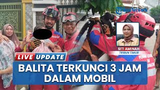 Damkarmat Makassar Selamatkan Balita yang Terkunci Tiga Jam dalam Mobil Pribadi