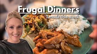 Frugal Dinners I Made This Week | What's For Dinner?