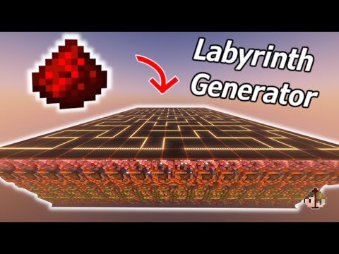 Labyrinth Generator in Minecraft nur mit Redstone!?