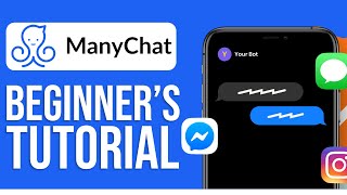 ManyChat For Beginners | Manychat Facebook Messenger Automation Tutorial 2024