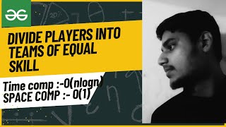 YouTube video '2491. Divide Players Into Teams of Equal Skill | LeetCode Problem of the Way'