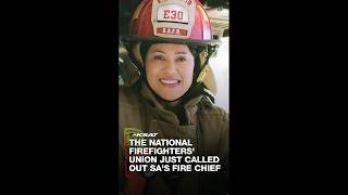 San Antonio's fire chief just got publicly rebuked — by a national union
