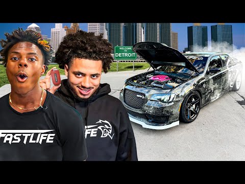 I LET ISHOWSPEED DRIVE MY REDEYE SWAPPED CHRYSLER...