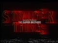 Stranger Things Season 5 Opening VHS 1980