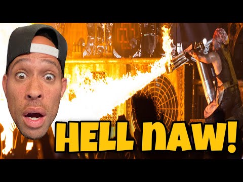 American Rapper FIRST time REACTION to Rammstein - Mein Teil (Live from Paris) NO WAY!?