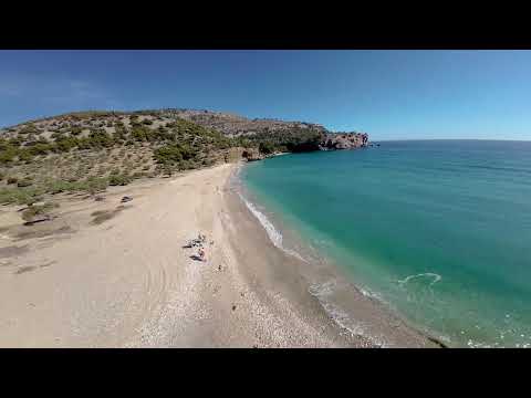 DJI AVATA FPV Cinematic Flight: Livandi Beach, Thassos - Embracing the Wild