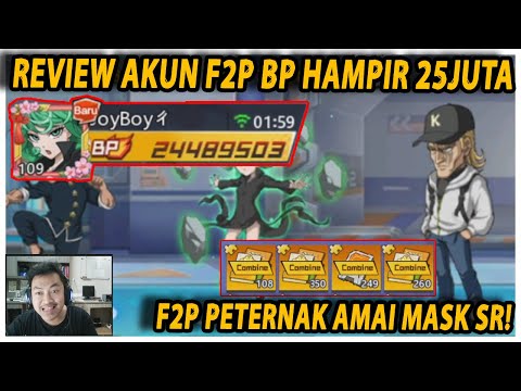 🔥🔥F2P TITISAN IBLIS!! BP HAMPIR 25JUTA [0 RUPIAH MODE] - ONE PUNCH MAN:The Strongest