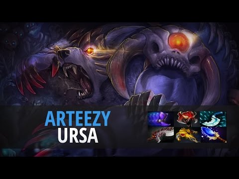 Dota 2 - Arteezy Ursa: 8K MMR Ranked Gameplay