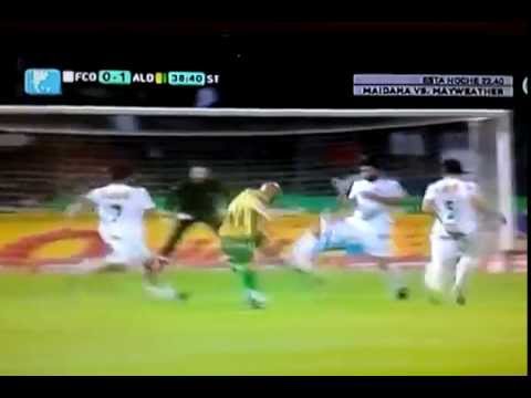 Gol del triunfo para Aldosivi ante Ferro, César Carranza.