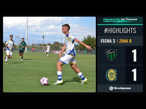 SAN MARTÍN SJ 1 - 1 ROSARIO CENTRAL I Resumen del partido I #TorneoProyección Sur Finanzas Apertura
