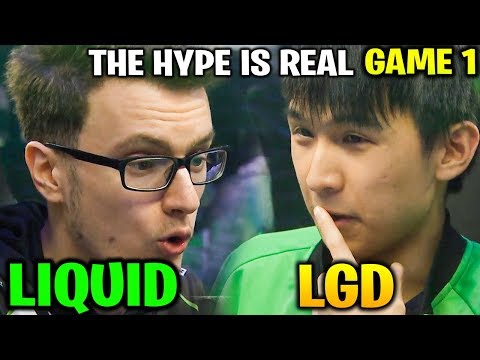 LIQUID vs LGD TI8 - HYPE STARTED - THE INTERNATIONAL 2018 Game 1