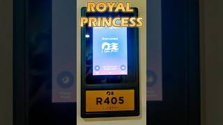 Royal Princess Inside: Sideways Cabin R405 #Royalprincess #princesscruises #cabintour #cruiselife