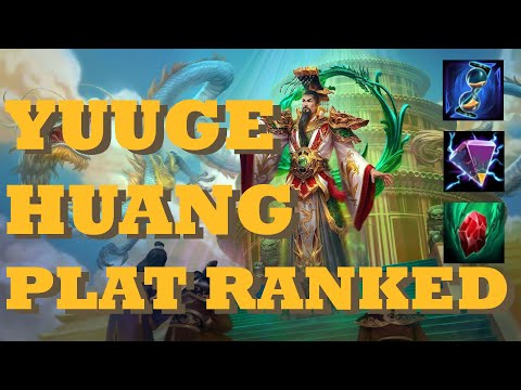 YUUGE HUANG - Yu Huang Mid - Platinum Ranked Smite Gameplay