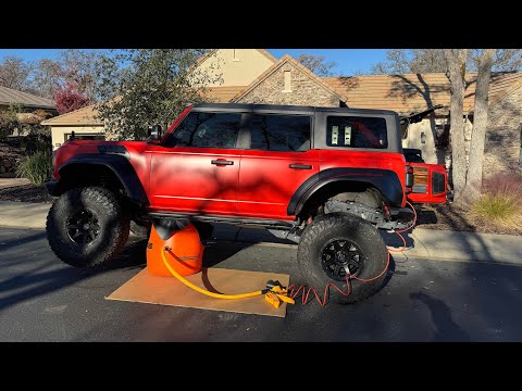 Bronco Raptor Using an ARB X-Jack - December 4, 2024