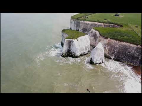 Botany Bay, Kingsgate Castle - 4K Ultra HD Drone Film - Beautiful scenery, impressive coastal views