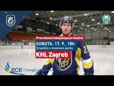 Vabilo na tekmo 17.9.2016 (HK ECE Celje VS KHL Zagreb)