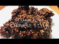 Chinese Style SESAME PORK With Soy Sauce Sweet Tender Meat BETTER THAN ANY FILIPINO TAKEAWAY