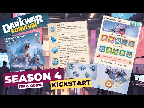 Dark War Survival Season 4 Tips and Guide to Kickstart