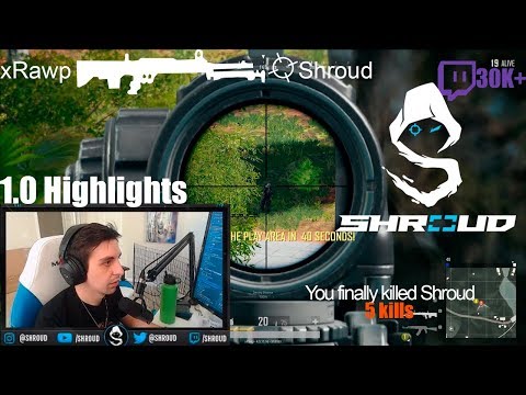 I Killed Shroud - xRawp PUBG 1.0 Highlights