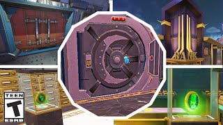 All secret locations &amp; Vaults in Fortnite Chapter 6 Season 2 map Update