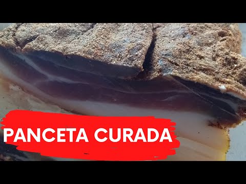 PANCETA CURADA  E MATURADA CASEIRA
