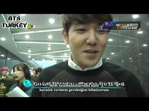 [08.03.2014] BANGTAN - Show Champion Backstage (Türkçe Altyazılı)