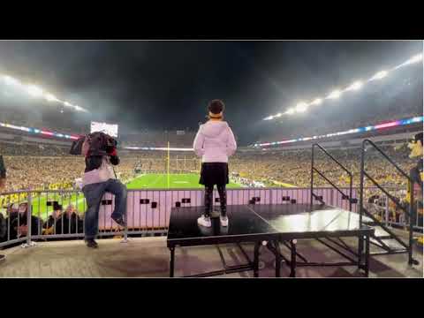 Guinness World Record Singer and AGT Star Sings for Pittsburgh Steelers 2021