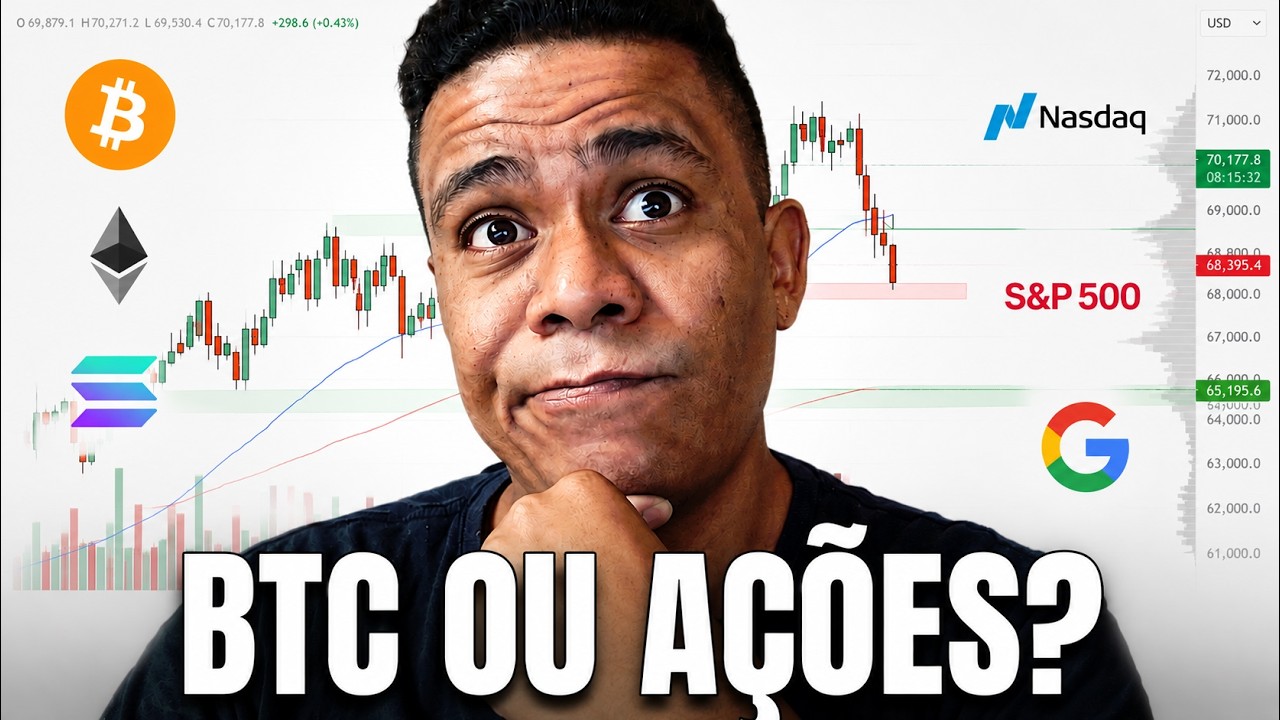 TRADING AO VIVO: COMEÇANDO AGOSTO! BITCOIN, SP500, NASDAQ, OURO, FOREX