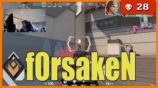 PRX f0rsakeN Skye Split 28 KILLS