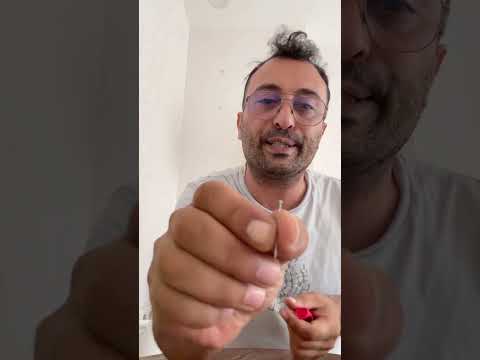 I'm popping the red balloon with a needle :)