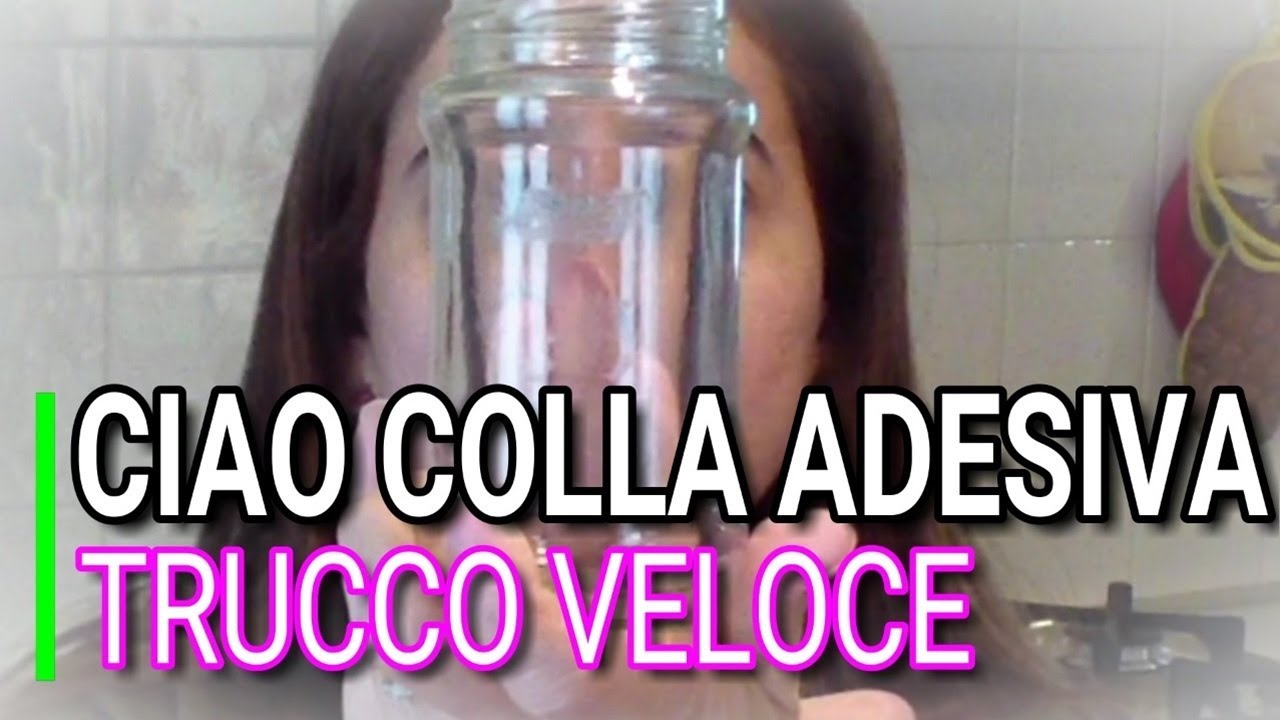 MOLTO FACILE, COME TOGLIERE COLLA ADESIVA DEI VASETTI, MARLINDA CANONICO