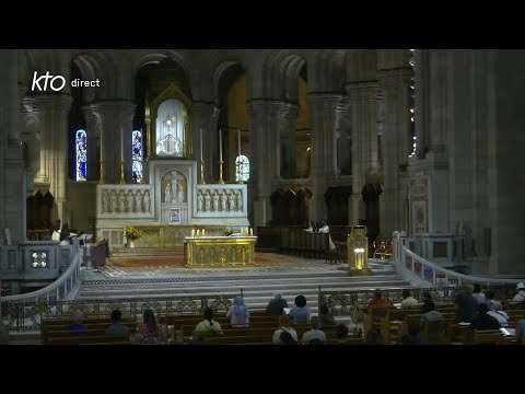 Prière du Milieu du Jour du 13 juillet 2023 au Sacré-Coeur de Montmartre