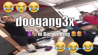 doogang3x DO YO THANG LIL JR 😈🤘🏽All in Burger King 🍔👀🎥