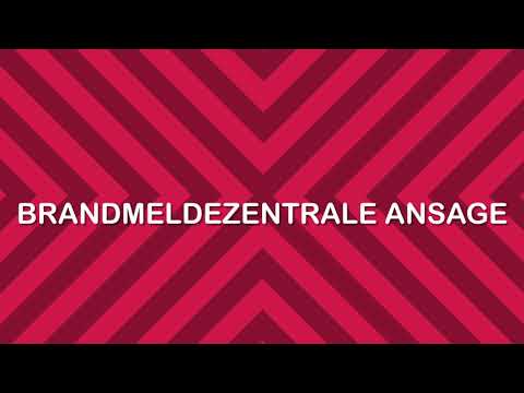 Brandmeldezentrale BMZ Ansage Sprachansage Räumung