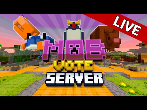 Prowl8413 - VOTE SERVER LIVE! Voting, Minigames, And MORE! | Minecraft Live Mob Vote 2023