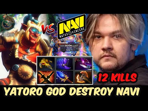 Na'Vi's Nightmare: Yatoro Troll Warlord Carry POV (PGL Wallachia S5)