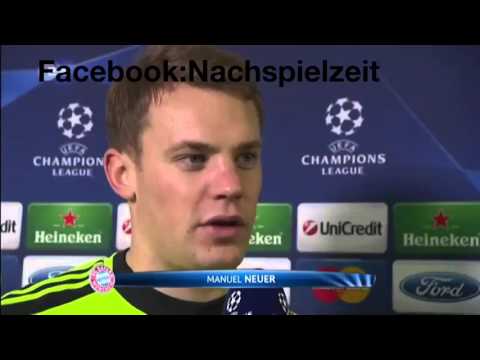Manuel Neuer direkt nach dem Spiel gegen Atletico Madrid.