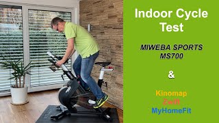 Indoor Cycle Miweba Sports MS700 im Test | ERGOMETER & HEIMTRAINER