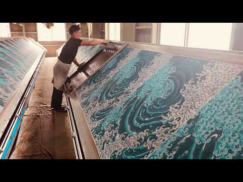 COMO FAZER A ONDA MASCULINA DE HOKUSAI | Camisa Aloha de Algodão e Linho