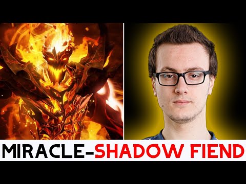 Miracle- "SHADOW FIEND" 7 Slotted, IMBA Magic Build! Ft.MATUMBAMAN "Monkey King" | DOTA 2 MICRO