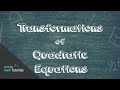 Transformations of Quadratic Equations
