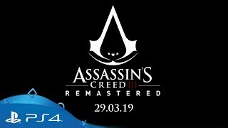 Assassin's Creed III Remastered | Announce trailer | PS4