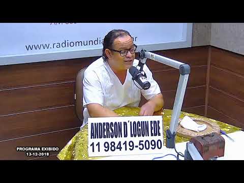 Serenidade, Coragem e Sabedoria, Anderson d´ Logun Ede, Rádio Mundial, 13 12 2018