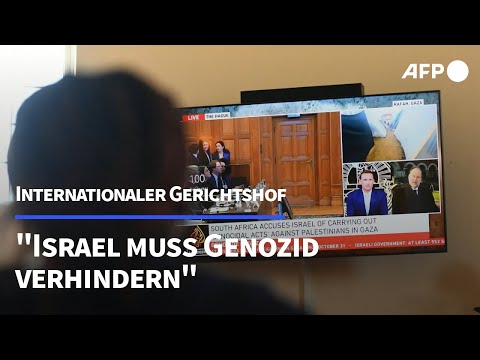 UN-Gericht: Israel muss Völkermord-Taten verhindern | AFP