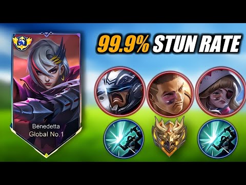 THIS IS THE TRUE POWER OF BENEDETTA’S SECOND SKILL STUN! | THEY CAN’T EVEN REACT TO THIS STUN | MLBB