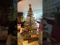 東急ステイ大阪本町♻️足場古材ツリー🎄 #店舗用家具デザイン #東急ステイ大阪本町