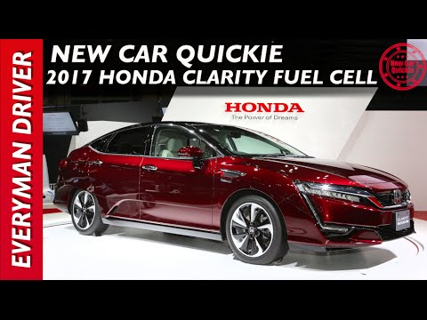 New Car Quickie: 2017 Honda Clarity Fuel Cell on Everyman Driver