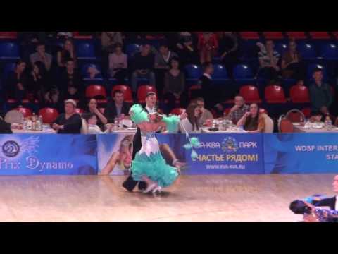 WDSF International Open Standard 1/4 Viennese Walts Alexey Usanov - Polina Merkelova