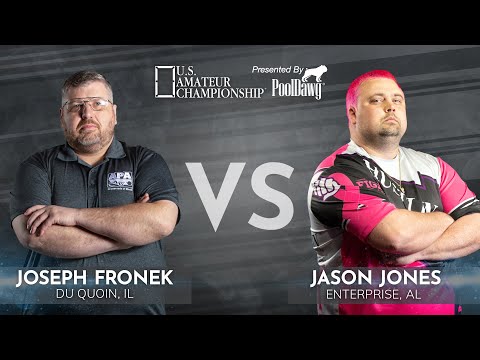 Joseph Fronek VS Jason Jones - 2022 U.S. Amateur Championship