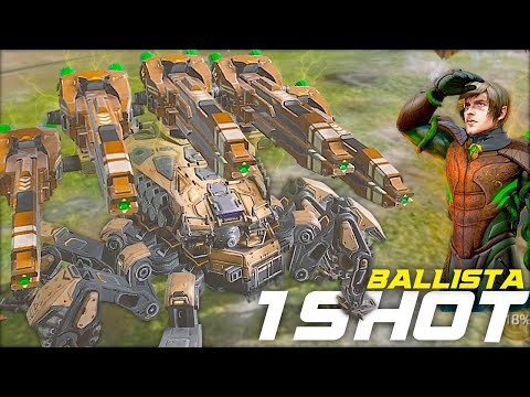 What Is This... 5x Ballista Ravager 1 SHOT Killing Dux - Only 4s Reload INSANITY | War Robots